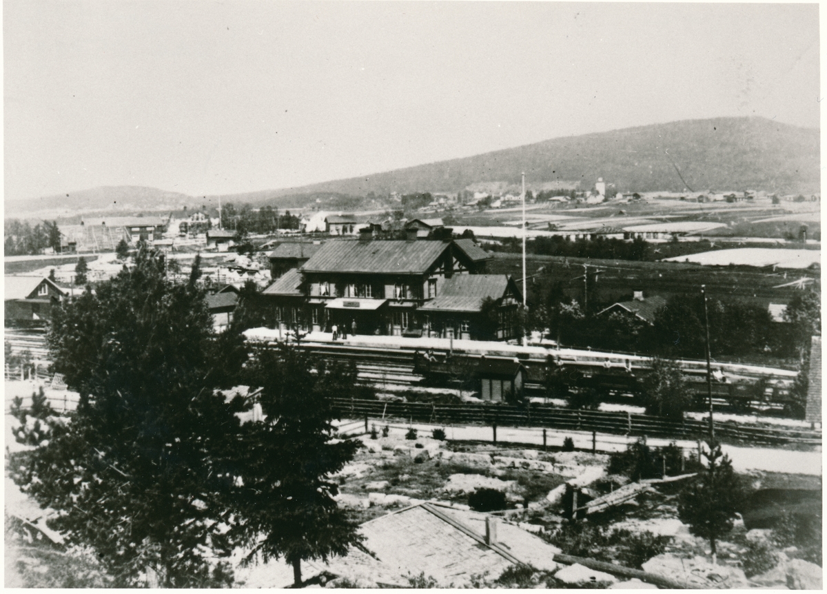 Station anlagd 1884-86.