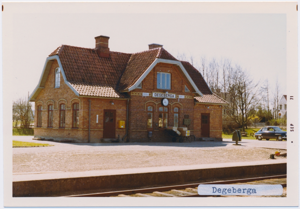 Degeberga station.