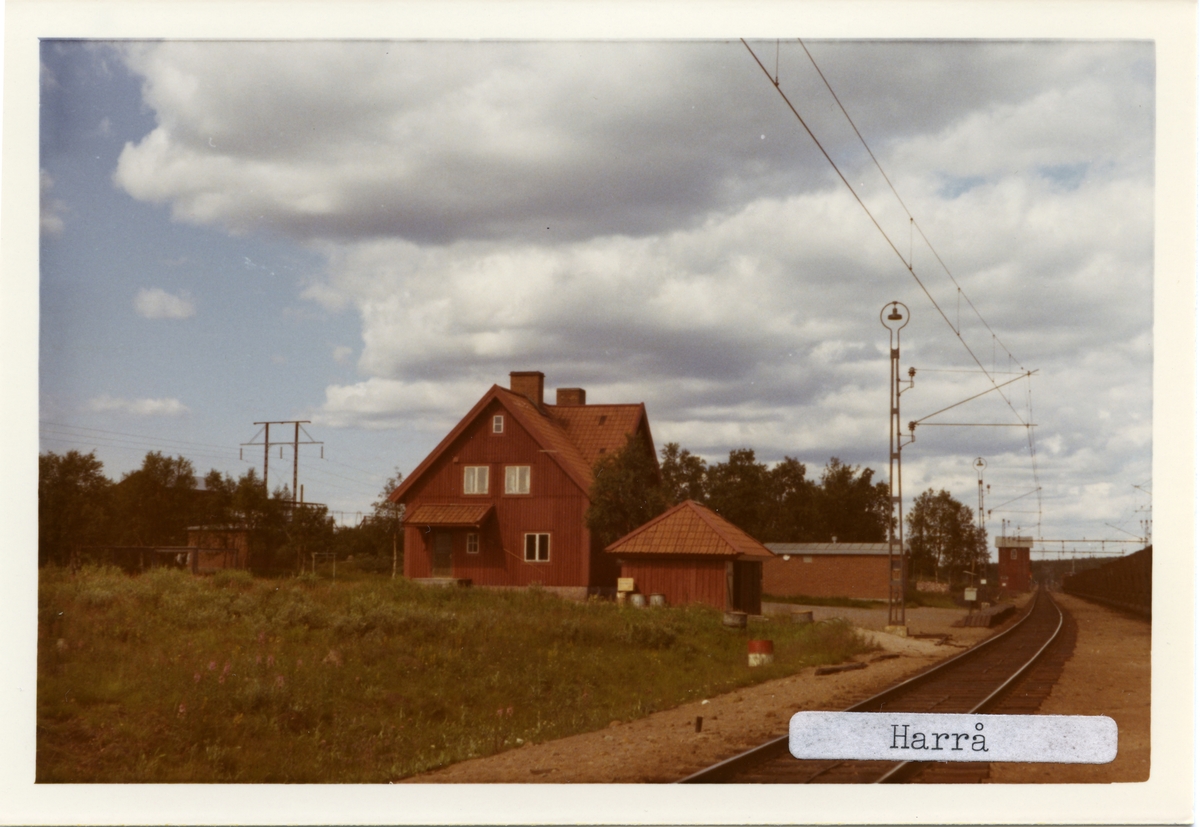 Harrå station.