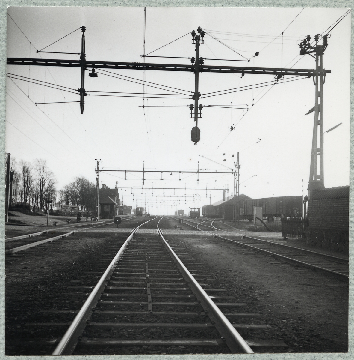 Järnvägsövergång vid Svalöv Norra.