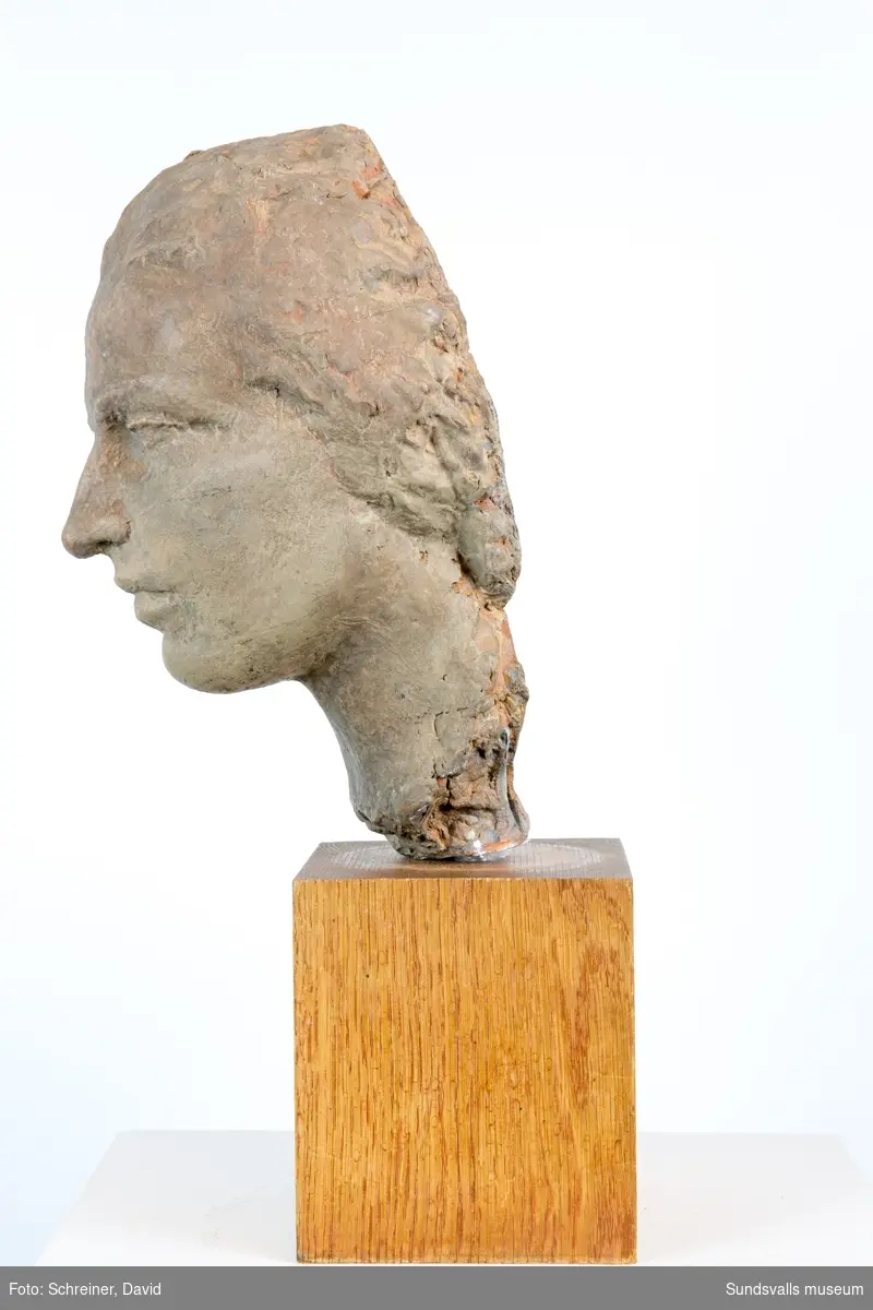 Porträttskulptur av marie Barbaud.