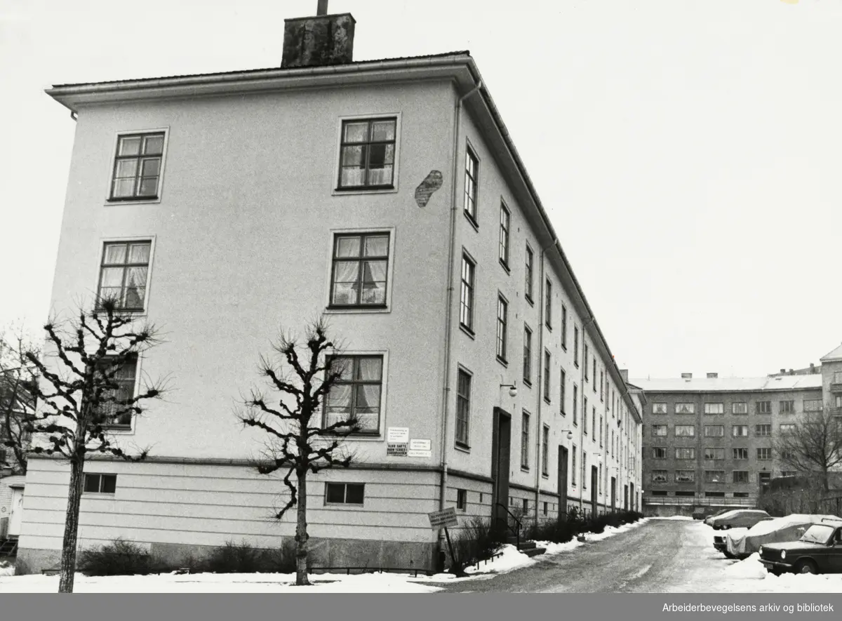 Evald Ryghs gate 16. Desember 1977