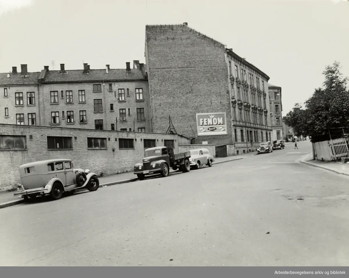 Fredensborgveien. 1950 - 1955