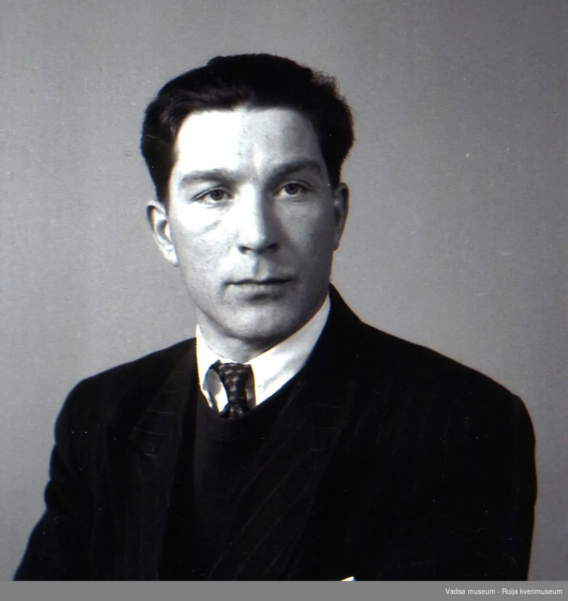 Portrett av Aksel Bogdanoff på ca 1950-tallet.