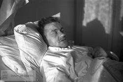 Wilhelm Andreassen sengeliggende
