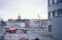 Sentrum, utsikt fra Ankerbygget mot Skagen