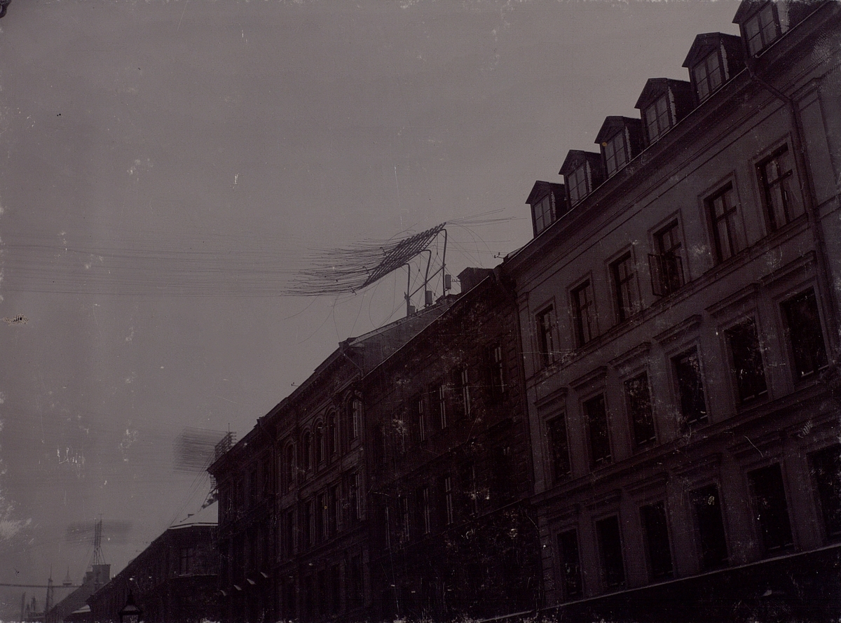Nyårsdagen 1897. Platsen okänd. Troligen Stockholm.