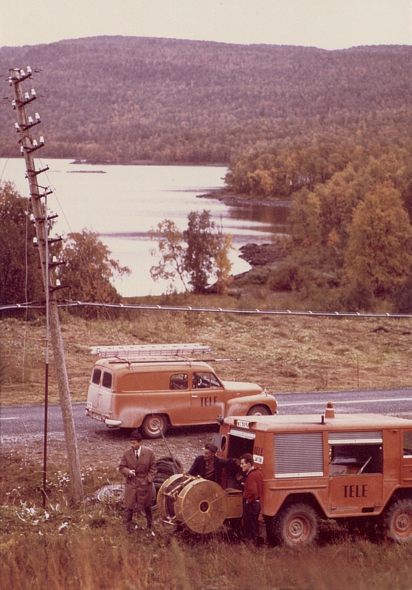 Tärnaby 1968. Linjearbete.