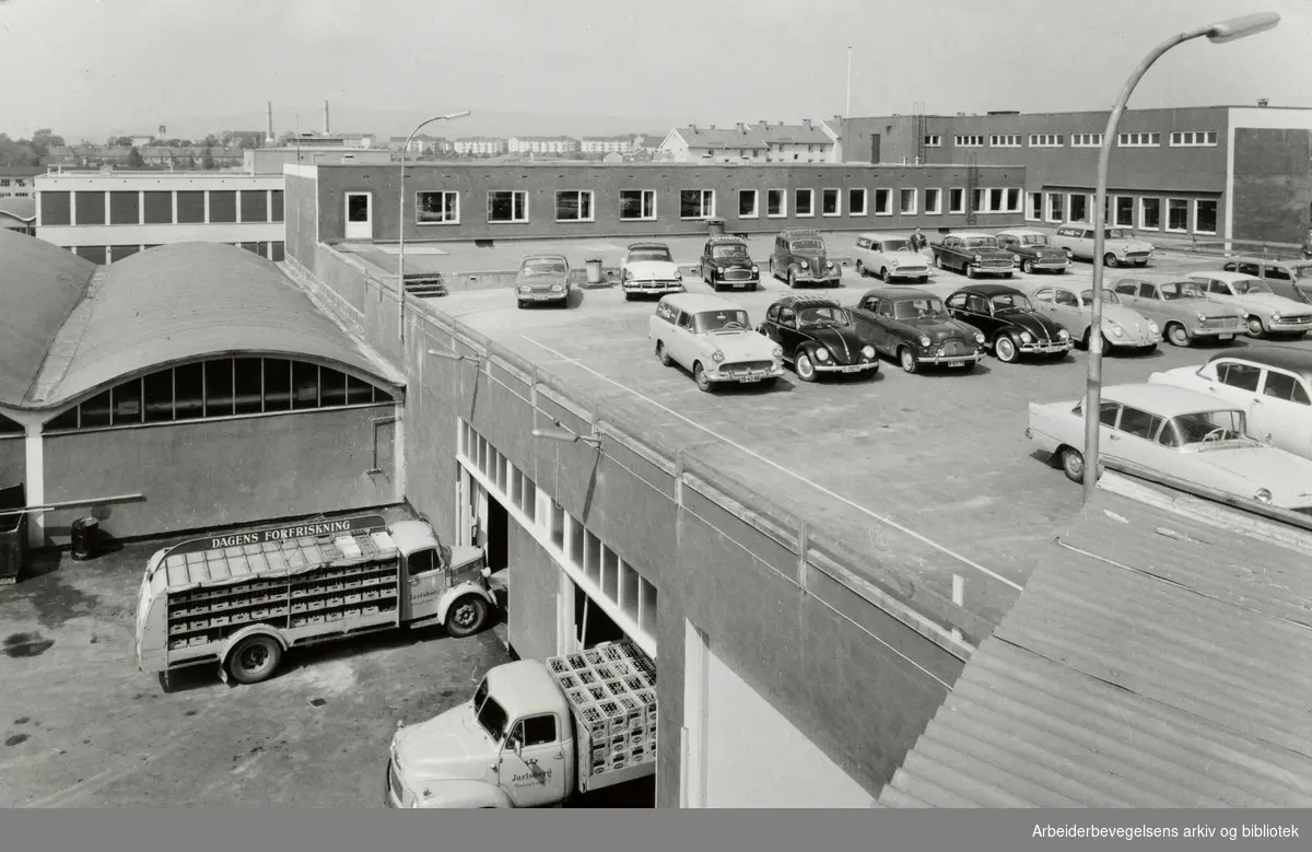 Grenseveien. Jarlsberg Mineralvannfabrikk. Juni 1961