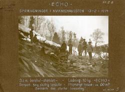 Sprengninger i Kviknechausseen 13-2-1914