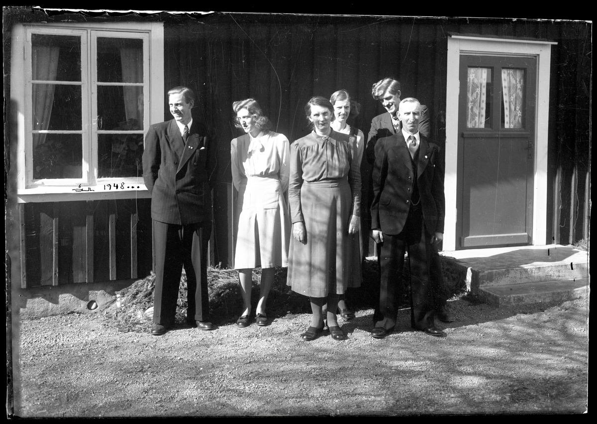 Familjen Jakob Pettersson på Olof Alsgården