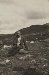 Fjelltur på Hardangervidda, sommeren 1918. Martin Tranmæl.