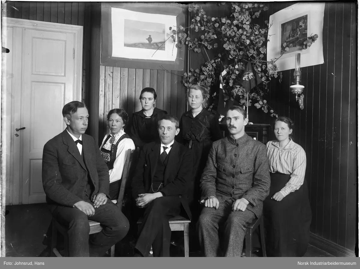 Sagavoll Ungdomskole 1917- 1918
Lærergruppe