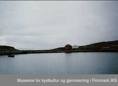 Bukta med bebyggelse på Melkøya