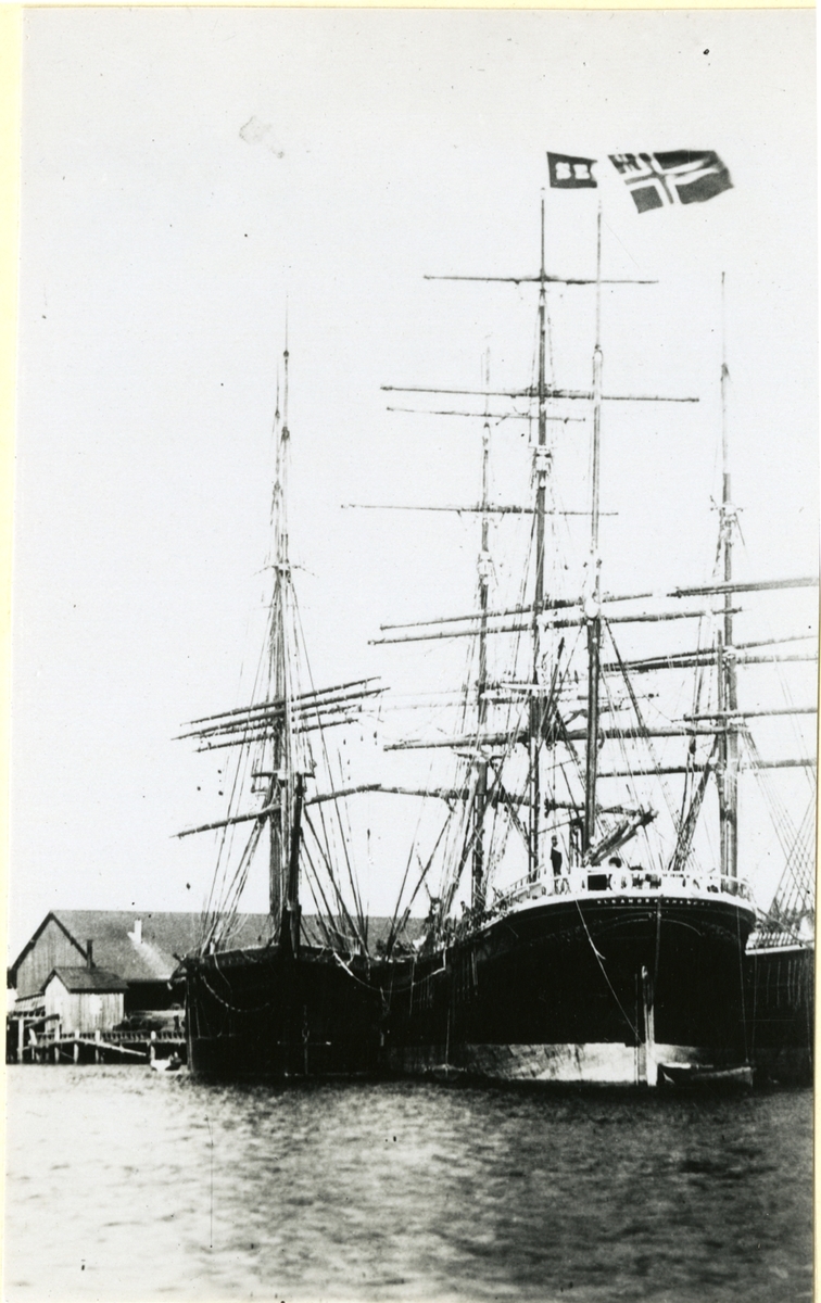 Bark 'Eleanor' (b.1876, P. McGowan, Dorchester, New Brunswick, Canada)