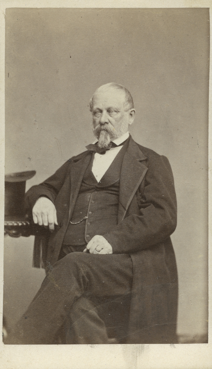 Anders Fredrik Gussander 1798-1879.
Far till fotografen, kapten, disponent vid Gefle Bryggeri AB