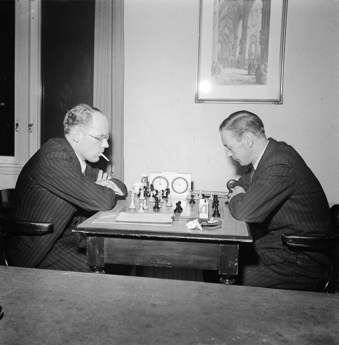 Schack, Eero Böök, Uppsala, december 1947