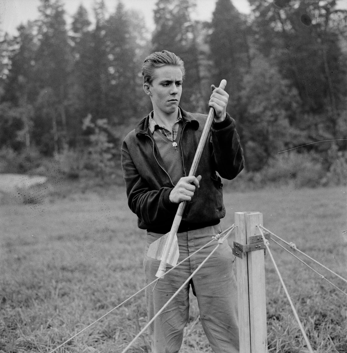 Uppsala Högre Allmänna Läroverk, flugor gymnasisters första raketfarare, Uppsala 1960