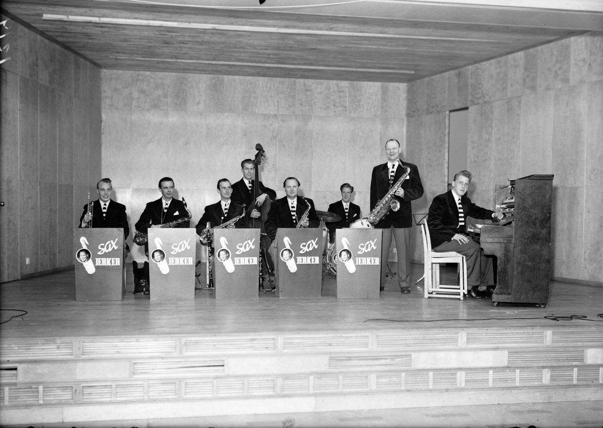 Sax-Jerker med orkester, Uppsala 1951