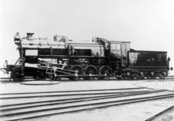 Leveransefoto av damplokomotiv type 26c nr. 379 hos Motala V
