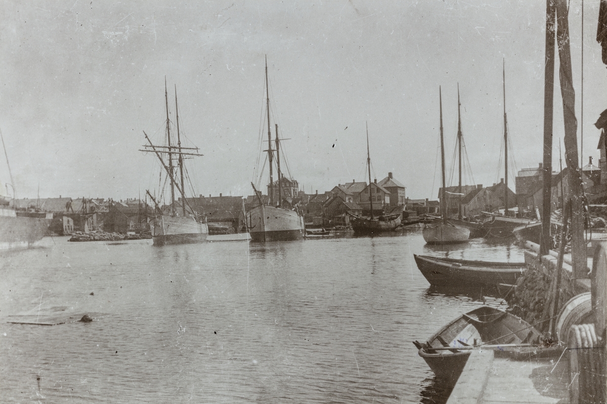 Haugesjøen sett mot sydøst, ca. 1902.