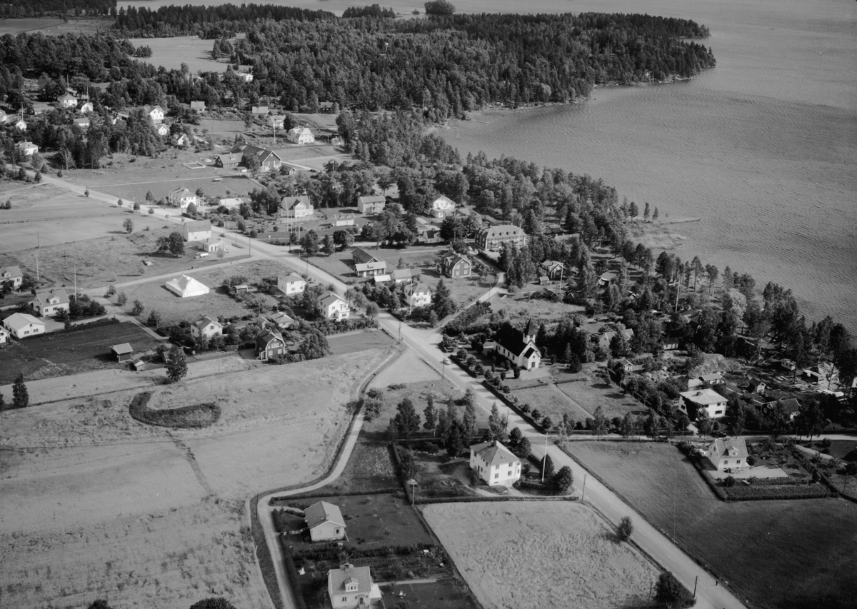 Flygfoto över Örserum i Jönköpings län. 1199/1962