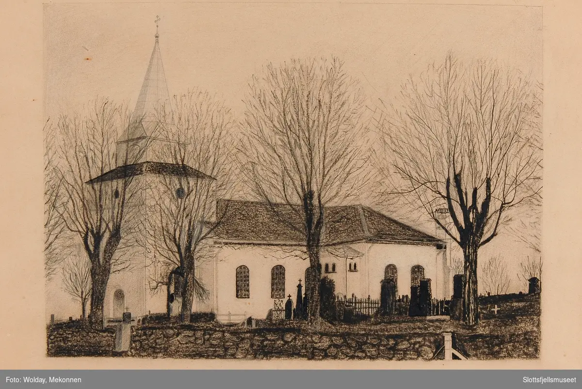 Nøtterøy Kirke vinteren 1901-1902