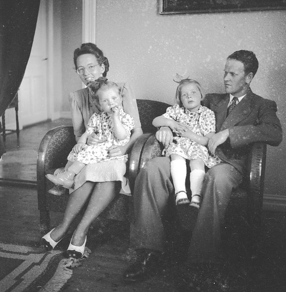Jansson, Karl-Erik med familj.