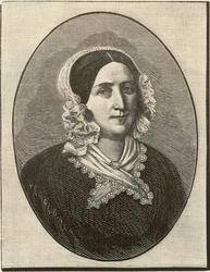 Alette Wergeland, f. Thaulow / f. 1780, død 1843 [xylografi]