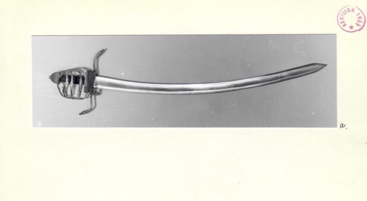Jakobsen type C. Glatt klinge, bred hulsliping.