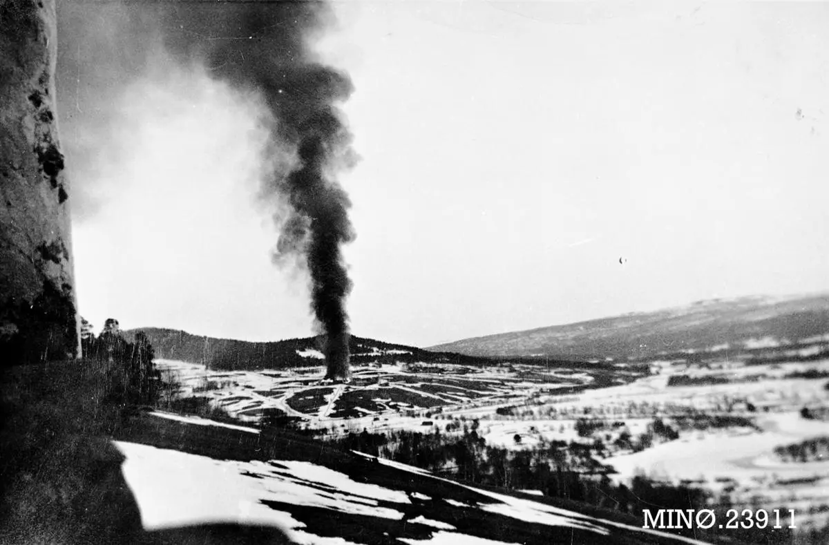 Os-gardene brenner krigen