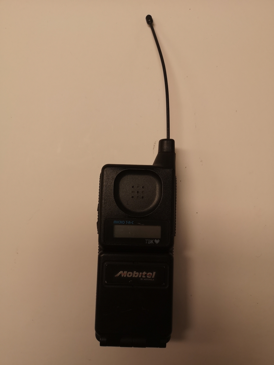 Motorola Mobiltelefon med batteri.