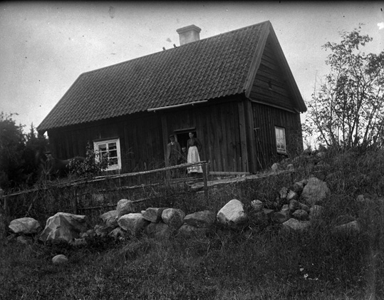 Torpet Axelborg i Slagårda, Lillhärad.