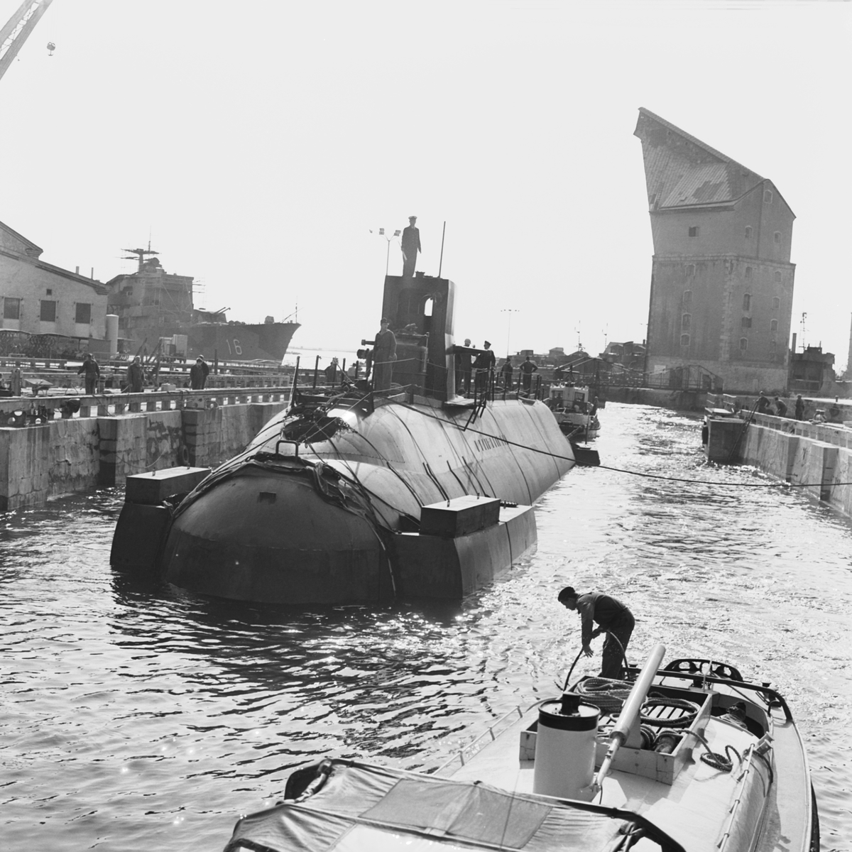 Sjösättning av ubåten sjöhästen