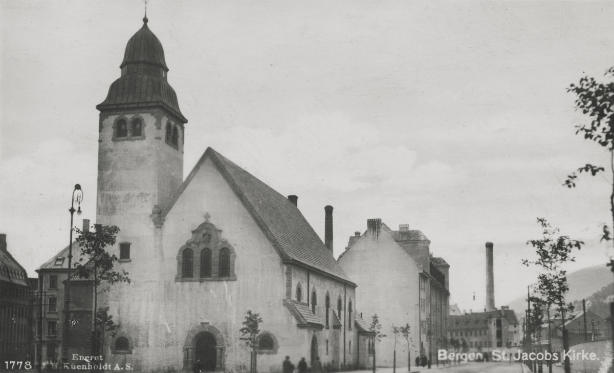 Bergen. St. Jacobs Kirke - Gamle Bergen Museum / DigitaltMuseum