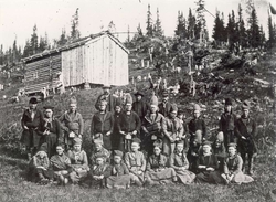 Vigsel av nykirka i Hattfjelldal 1869