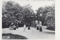 Ekströmska trädgården 1887
