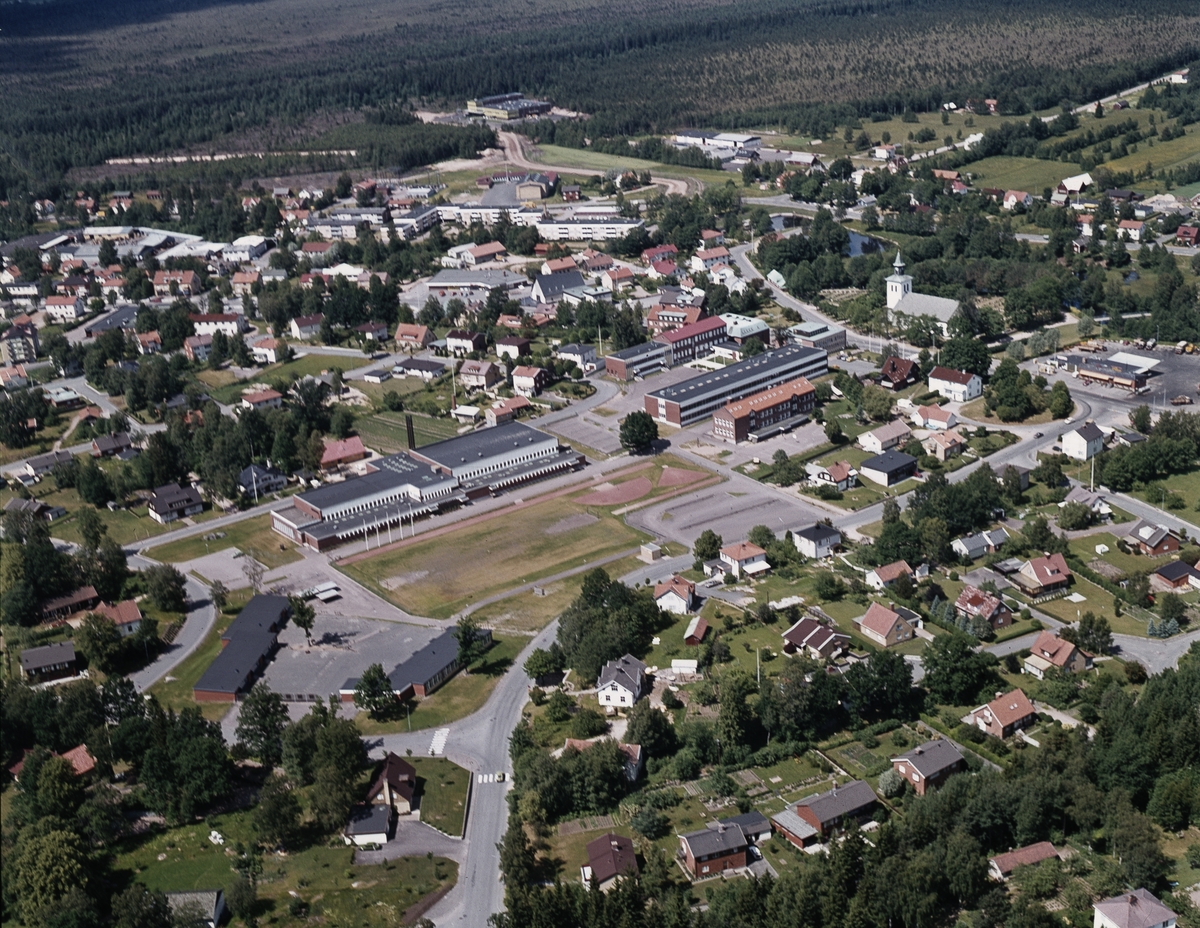 Flygfoto över Anderstorp i Jönköpings län 59/1976