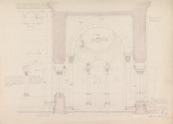 Fra Klosterkirken Maria Laach [Oppriss]