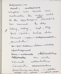 Nedtegnelse [Skisse]