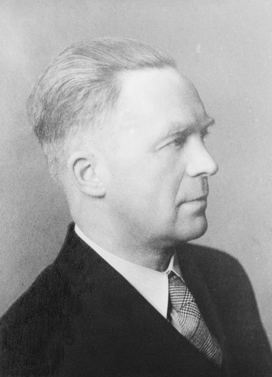 portrett, postmester, Ivar Herman Magnussen