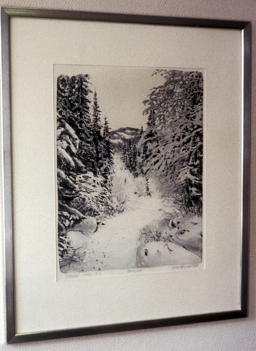 Midtvinter [Grafikk - Litografi]