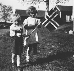 Barna på Søndre  Ski.