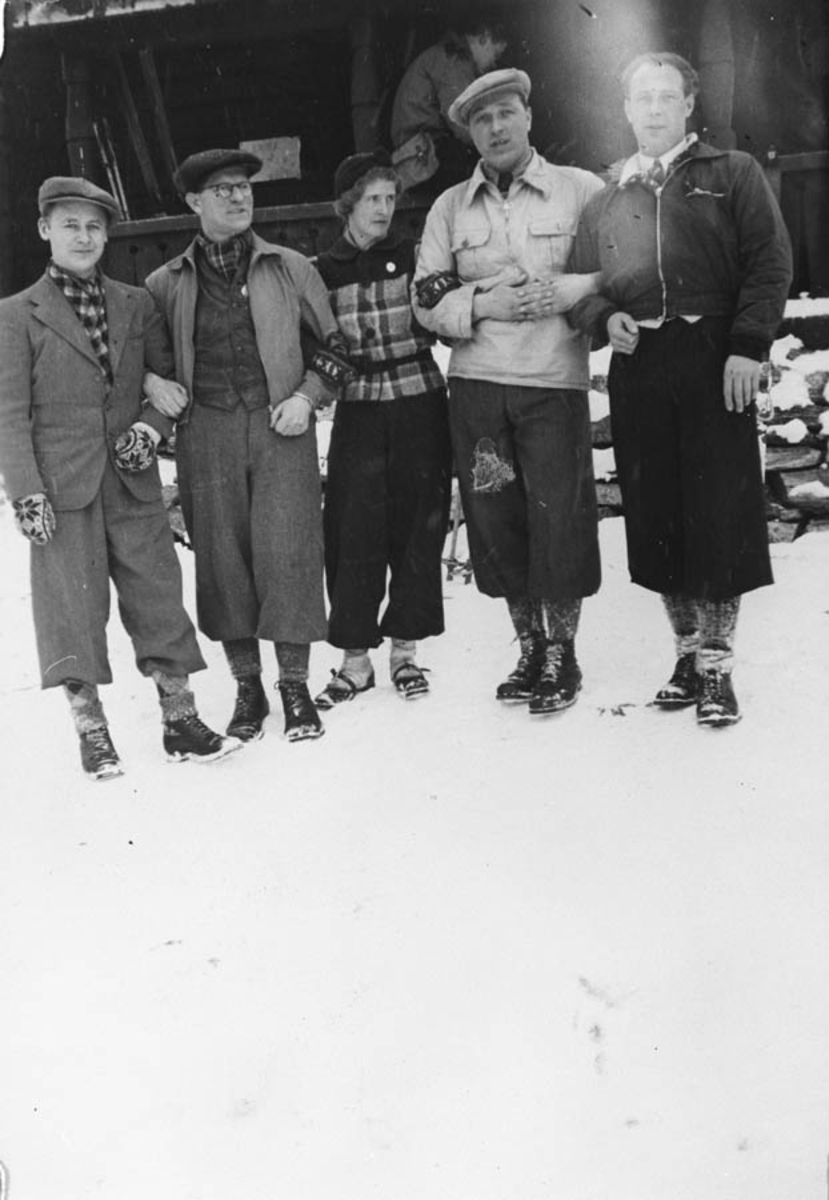 Lektorer ved Ski realskole.