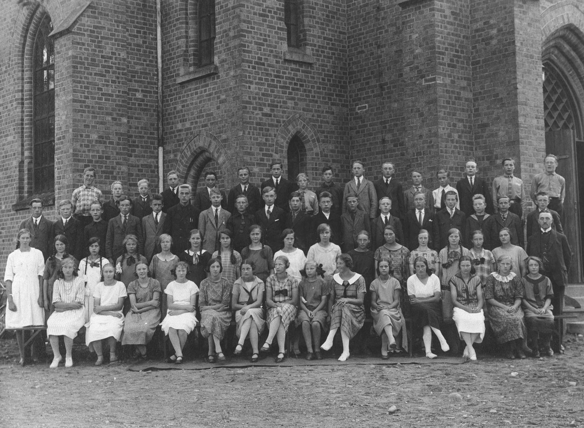 Konfirmasjon, Ås kirke 1925