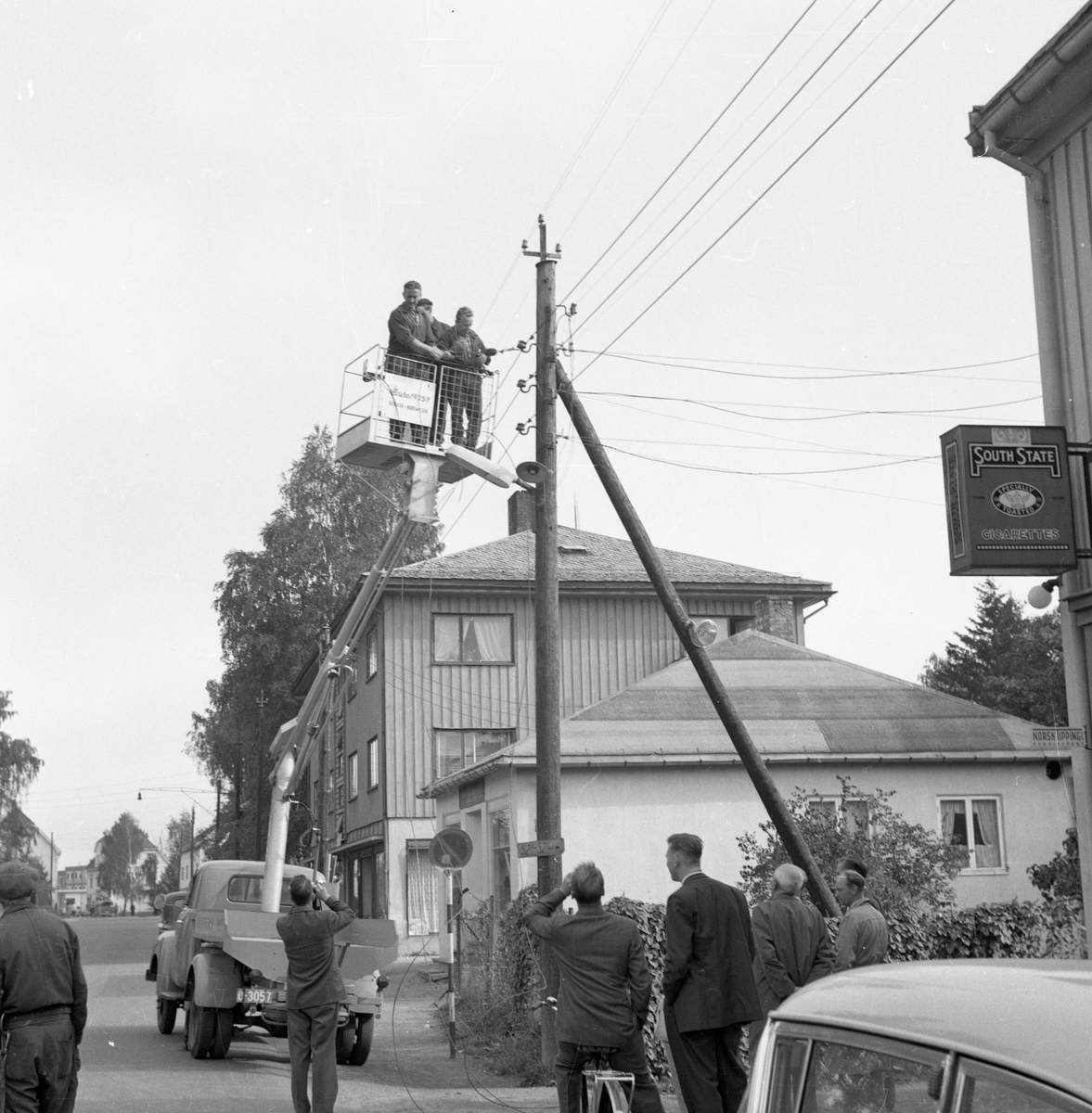 Kykkelsrud, Strømsvn. v/Hoberg. 1956-57.