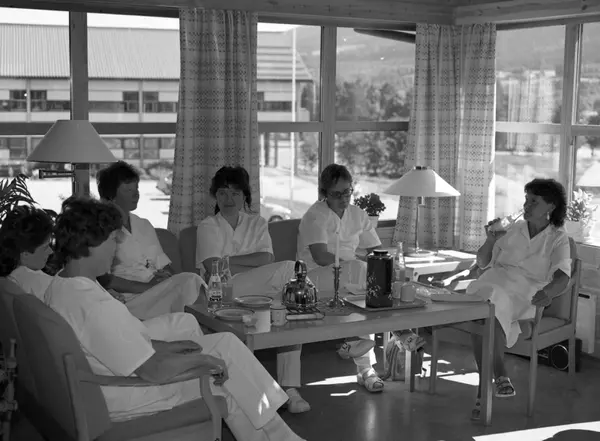 På Nesset omsorgssenter.