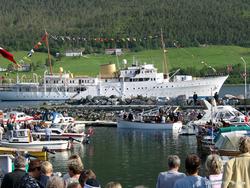 Kongebesøk i Nesset og Eidsvåg
