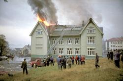 Molde folkeskole øvre vei 23 brenner 10.10.1977.