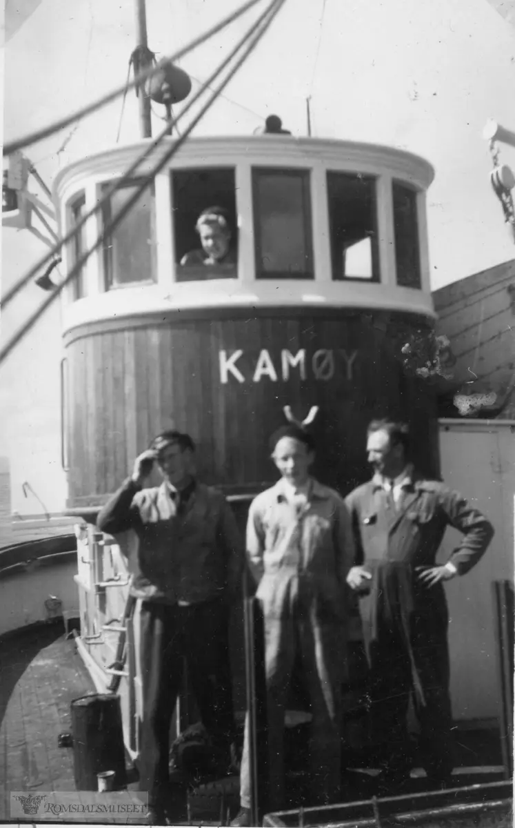 Kamøy, ex Rollon..Denne Rollon vart seld i 1951 til Finnmark og fikk namnet Kamøy.
